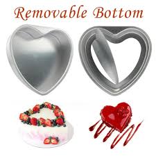 Heart shaped movable mould 10cm