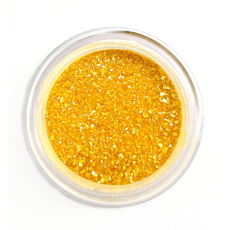 Yellow glitter