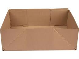 Brown Square Cake Box Without Window 35x35x13 cm