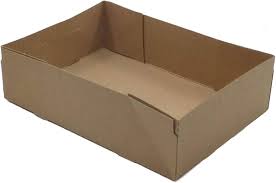 Brown Square Cake Box Without window 30x30x13 cm