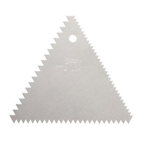 K550 triangular toothed scraper