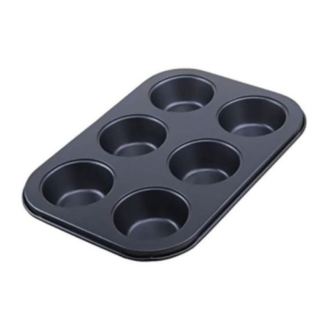 Muffin Cake Mould 6 Cavity