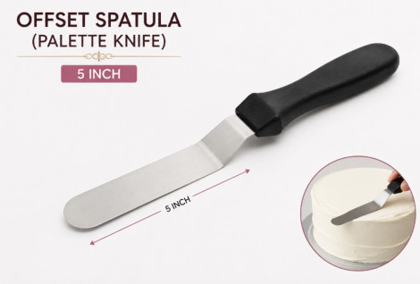 Offset Spatula/Palette Knife 5 inch