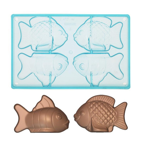 Polypropylene 6 Fish Chocolate (2C065)