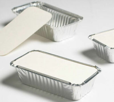 Aluminium Tray with lid 10*20cm