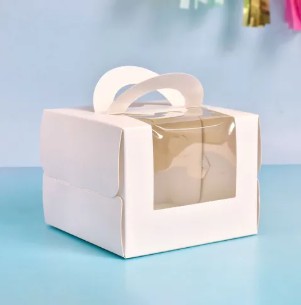 Square Box Window with handle 21x21x15 cm
