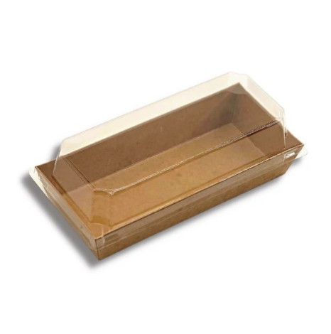 Rectangle kraft Cake Box 7x16cm