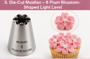 Die Cut-Meidian 8 plum blossom-shaped light level