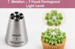 Meridian 7-head pentagon light level
