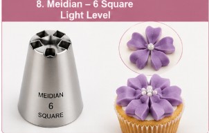 Meridian 6 square light level