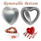 Heart shaped movable mould 10cm
