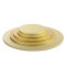 Round Gold Cake Drum 36cm