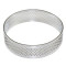 Perforated S/S round shaped tart mould 14*2 cm