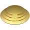 Round Gold Cake Drum 26cm