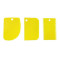 Scraper large to medium yellow
