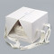 Triangular Cake Box + Ribbon Handle 24.5 x 24.5 cm