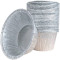 Silver Foil Cupcake liners  Large 20pcs