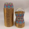 Rainbow Cupcake liners with lid 10pcs